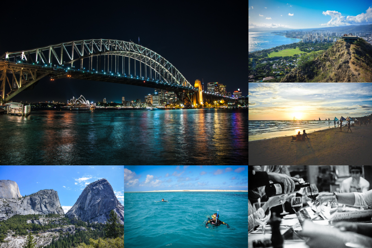 Homepage collage image